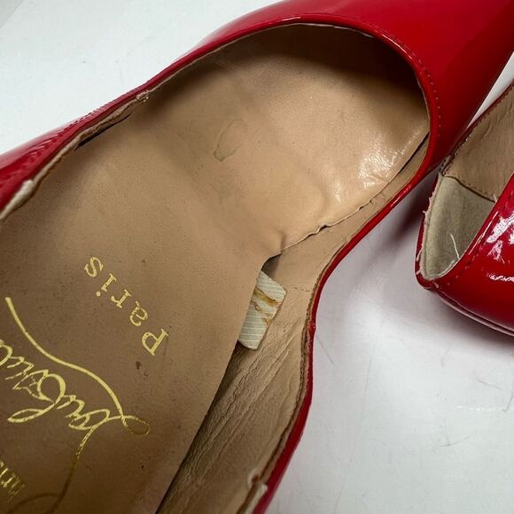 Christian Louboutin Red Heels size 37 - Picture 10 of 11